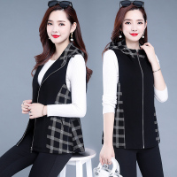 【铂瑟】2020年秋季时尚潮流格子马甲