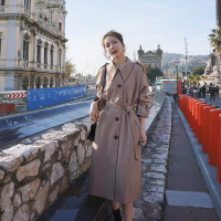 【秀衣记】20秋季新款韩版气质包边风衣