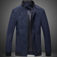 【铂瑟】中年男装外套爸爸商务薄款外套夹克父亲棒球服男