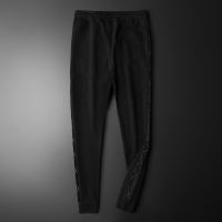 【铂瑟】2020秋冬新款男士运动休闲裤时尚小蜜蜂刺绣束脚裤