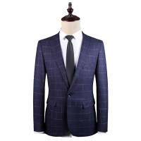 【铂瑟】韩版两件套新郎结婚礼服男士商务正装休闲套装西服