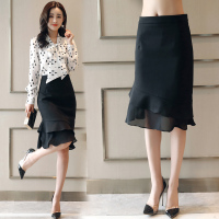 【铂瑟】半身裙2020年秋季时尚唯美韩版简约修身显瘦气质