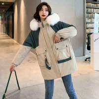 【铂瑟】羽绒棉服女中长款2020年冬季外套