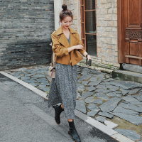 【COMEACROSS】大西装领皮衣