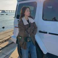 【COMEACROSS】新款内胆兔毛皮衣皮毛一体