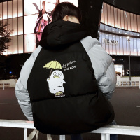 【HY&CO】秋冬新款男士宽松连帽棉衣男女棉袄宽松大码面包服情侣