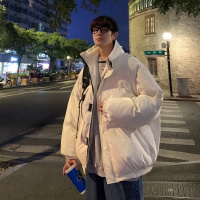 【HY&CO】主推7色亮面星空PU皮情侣面包服男女棉衣