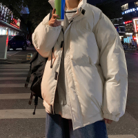 【HY&CO】主推7色亮面星空PU皮情侣面包服男女棉衣