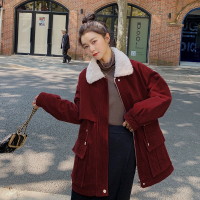 【COMEACROSS】新款主推三色内衬卡兔毛工装派克服