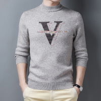 【铂瑟】加绒加厚冬季新款男士高端品质精品羊毛衫