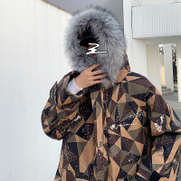 【HY&CO】港风网红ins港风加厚宽松棉衣棉服连帽外套男女