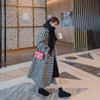 【COMEACROSS】主推新款气质千鸟格昵大衣2020年