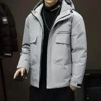 【COMEACROSS】冬装男士棉服外套棉衣韩版休闲上衣棉袄大衣外衣