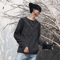 【秀衣记】港风2020冬季保暖毛衣韩版打底男士毛线衣男衣服