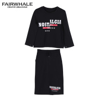 马克华菲女装2018春季休闲运动时尚百搭套装