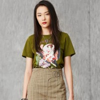 马克华菲女装T恤ins超火2019秋季新款女韩范宽松学生短袖圆领上衣