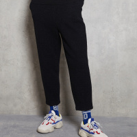 马克华菲女装2019冬学生韩版宽松原宿bf哈伦裤百搭裤休闲裤子