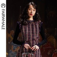 马克华菲女装2020春针织衫修身修身弹力针织衫打底衫