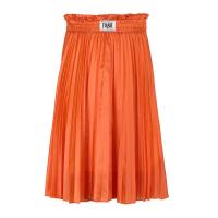 马克华菲女装2019夏时尚气质百搭百褶半身裙雪纺半身裙女夏高腰