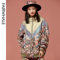 马克华菲女装2020年新款早春外套女潮ins夹克运动风上衣商场直发