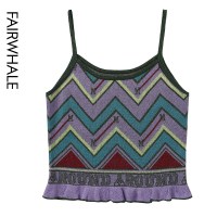 马克华菲女装2020夏针织吊带民族风外搭背心吊带女