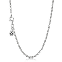 PANDORA潘多拉 项链锁骨链/基础链925可搭配银饰摆件挂件吊件 590412 银色