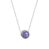 PANDORA潘多拉项链女士简约款项链925银成品套装银饰摆件挂件 XL-002