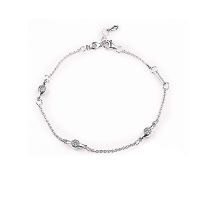 Pandora潘多拉 爱的豆荚925银手链 时尚简约时尚女 597354CZ