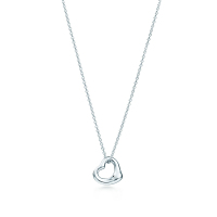 蒂芙尼（Tiffany & Co.)S925银项链10660092 心型爱心吊坠项链锁骨链