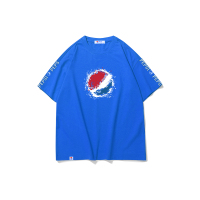 Pepsi/百事 男女同款休闲时尚潮流宽松短款T恤BST-2104