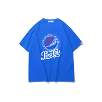 Pepsi/百事 男女同款休闲时尚潮流宽松短款T恤BST-2129