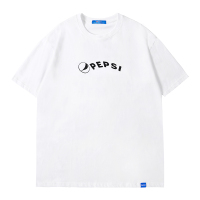 Pepsi/百事 男女同款短袖休闲时尚潮流宽松短款T恤T20A207