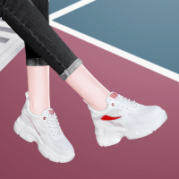 莱卡金顿LAIKAJINDUN【牛皮】舒适柔软低帮休闲运动鞋回弹缓震轻便女鞋6975