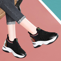 莱卡金顿LAIKAJINDUN时尚网面透气运动老爹鞋轻便软底女鞋女休闲鞋6962-3