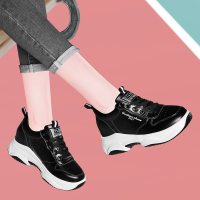 莱卡金顿LAIKAJINDUN【牛皮】时尚软底皮鞋休闲运动鞋旅游跑步女鞋7126