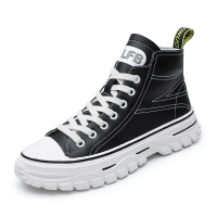 百年纪念Centenary【牛皮】高帮系带学院风耐磨小白鞋运动跑步休闲女鞋