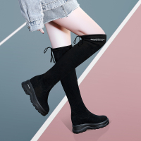 百年纪念Centenary秋冬中长筒加绒棉鞋松糕底增高瘦瘦靴长靴女鞋女靴子2103