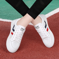 百年纪念Centenary【牛皮】拼接学院风休闲板鞋休闲鞋女士平底女鞋小白鞋女2186