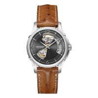 汉米尔顿(Hamilton)瑞士手表爵士系列开心镂空自动机械男士手表H32565585