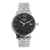 万宝龙(Montblanc)手表传统系列钢带自动机械男士手表U0116483