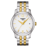 天梭(TISSOT)俊雅系列时尚简约钢带石英女士手表T063.210.22.037.00