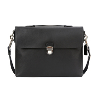 蔻驰（COACH）奢侈品奥莱款男士单肩包时尚休闲商务公文包手提包单肩斜挎包72509 NIBLK