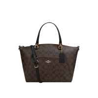 蔻驰（COACH）奢侈品女士手提包时尚休闲饺子包肩包纯色皮质79998 IMAA8