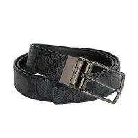 蔻驰（COACH）奢侈品奥莱款男士腰带时尚商务百搭压花腰带皮带64825 CQBK