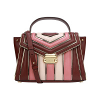 Michael Kors奢侈品奥莱款女包拼色斜跨手提包30H8GWHS8K OXBLOOD MLTI