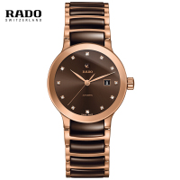 雷达(RADO)瑞士手表晶萃系列时尚休闲简约商务自动机械女士手表R30183752