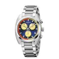 CK卡文克莱（CalvinKlein)手表Achieve系列时尚休闲商务石英男士手表K8W3714N