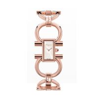 菲拉格慕Ferragamo GANCINI系列简约精钢表带方形手镯石英女士手表SFDZ00319