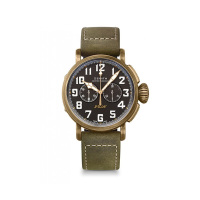 Zenith真力时PILOT飞行员系列青铜自动机械男士手表29.2430.4069/21.C800