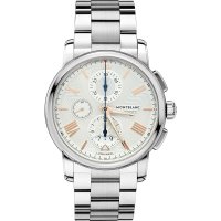 万宝龙(Montblanc)手表4810系列钢带自动机械男士手表U0114856